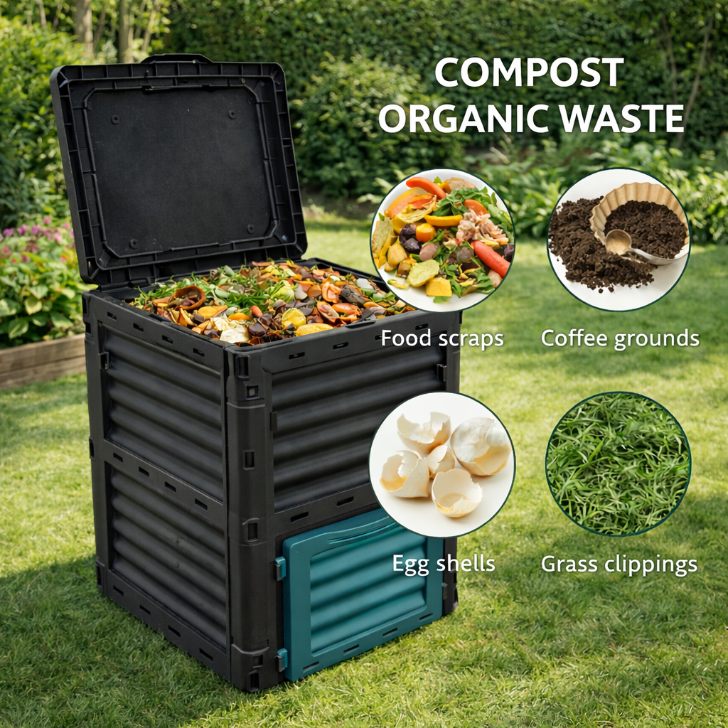 Garden Compost Bin