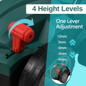 Heavy-Duty 3-in-1 Lawn Scarifier, Aerator & Rake