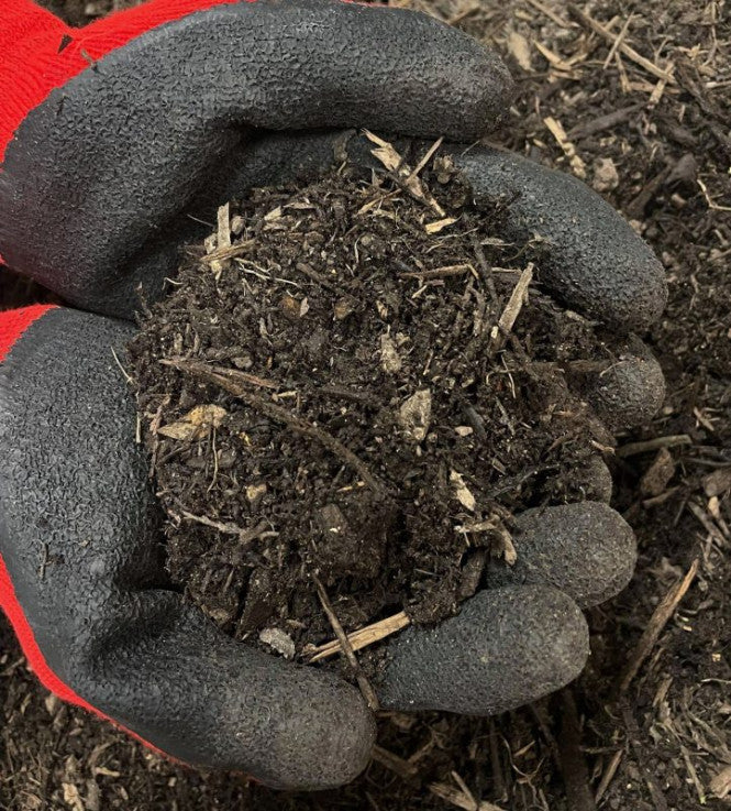 Compost Garden Mulch Blend