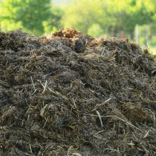 Horse Manure Compost Blend Bulk Bags